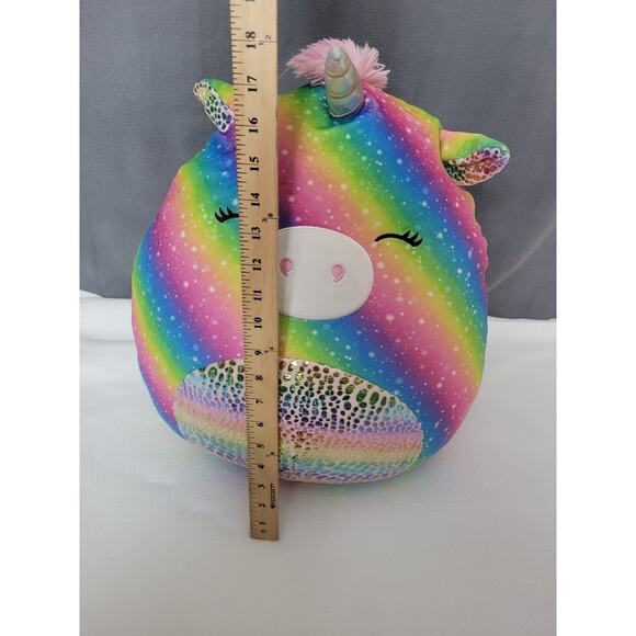 Squishmallows Prim 16" Rainbow Unicorn - Picture 9 of 9